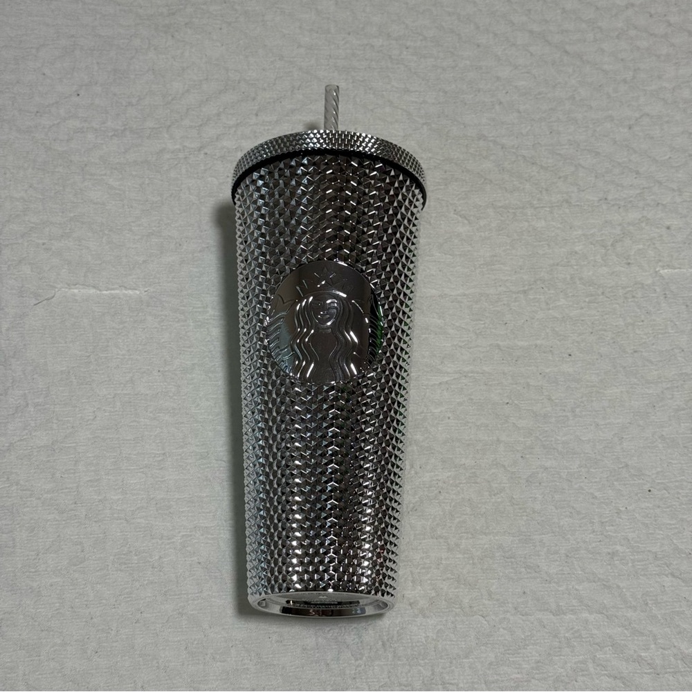 Starbucks Metallic Textured Tumbler